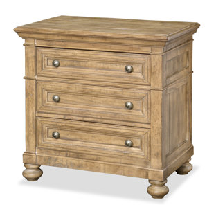 LaSalle 3 Drawer Nightstand by One All..