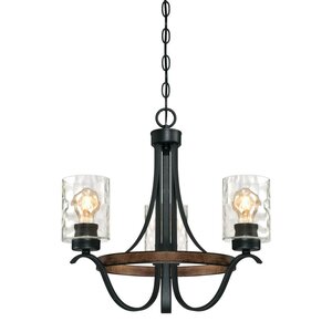 Burtondale Indoor 3-Light Mini Chandelier