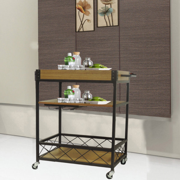 Booth Kitchen Mobile Serving Bar Cart By Williston Forge Spacial Price