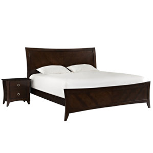 Elizabeth Panel 2 Piece Bedroom Set by Modway