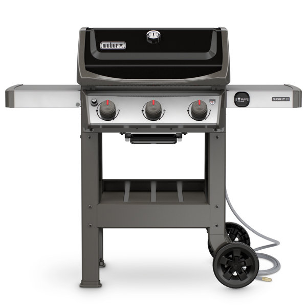 Spirit II E-310 3-Burner Natural Gas Grill with Side Shelves by Weber