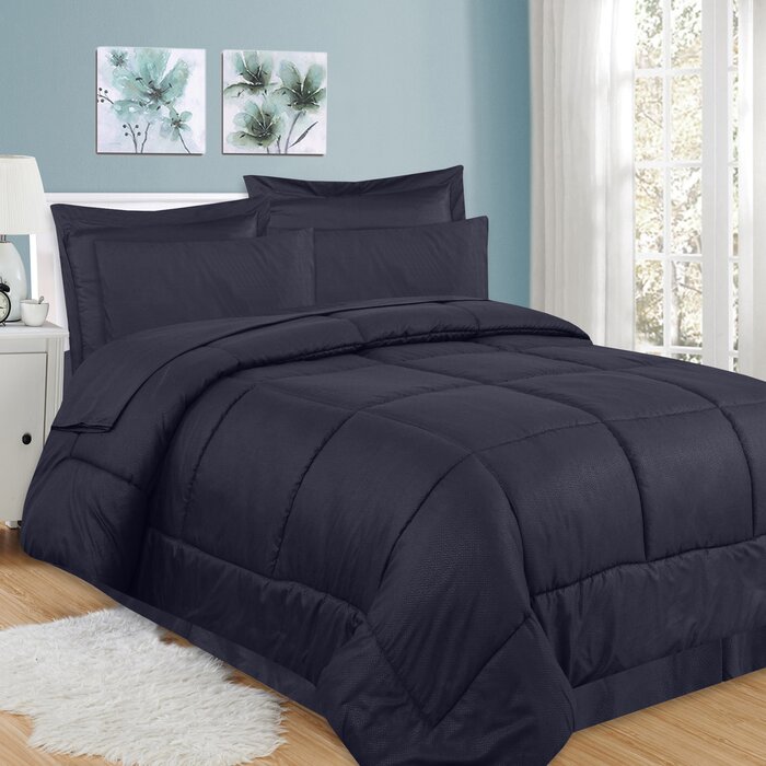 Winston Porter Greek Key Comforter Set Reviews Wayfair