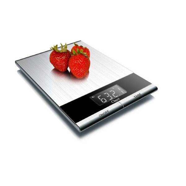 Ultra Thin Professional Digital Kitchen Food and Nutrition Scale by Ozeri