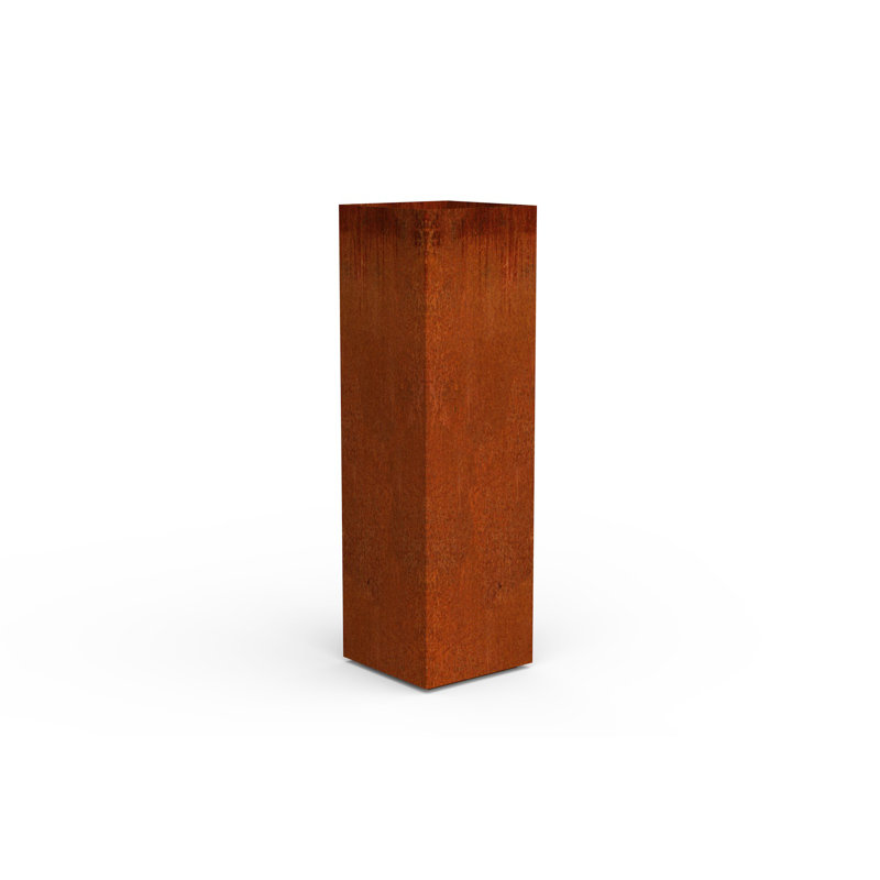 Red Barrel Studio Siegert Corten Steel Planter Box Wayfair