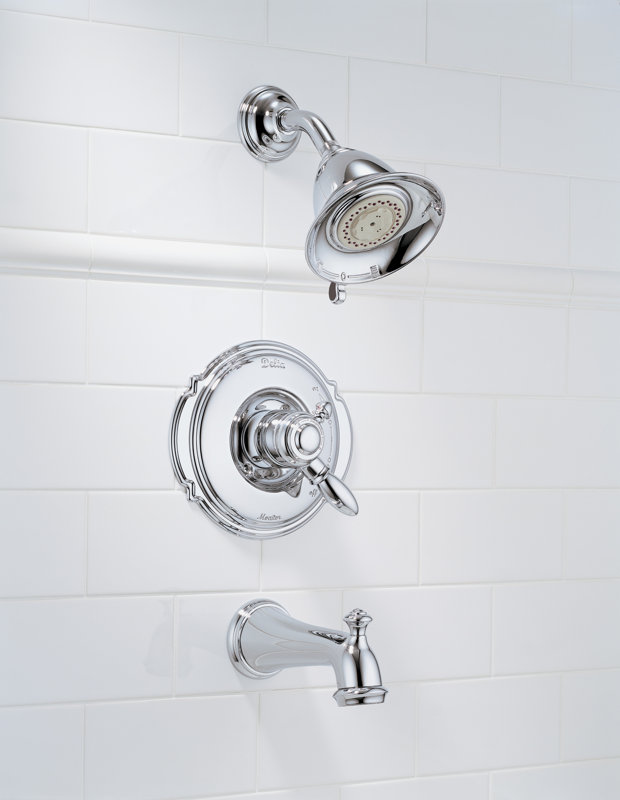 Delta Victorian Pressure Balanced Diverter Tub and Shower Faucet Trim