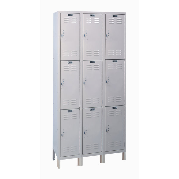 ValueMax 3 Tier 3 Wide Employee Locker by Hallowell