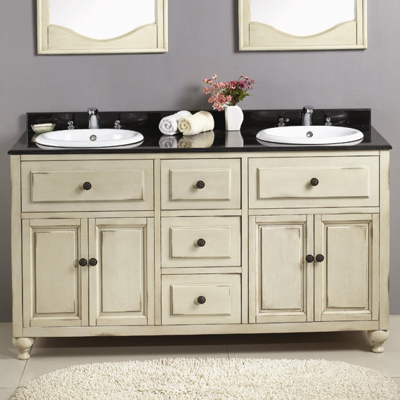 Kensington II 60 Double Bathroom Vanity Set by Ove Decors