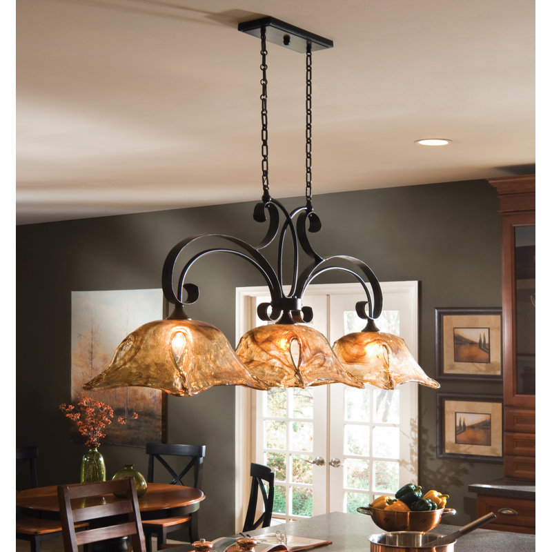 Astoria Grand Constantine 3 - Light Kitchen Island Linear ...