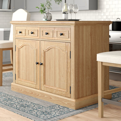 Kitchen Islands with Seating You'll Love in 2020 | Wayfair