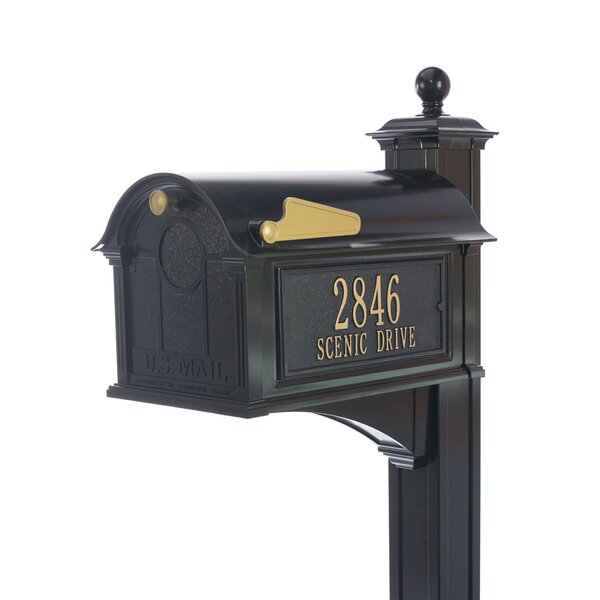 Balmoral Post Mounted Mailbox by Whitehall Products