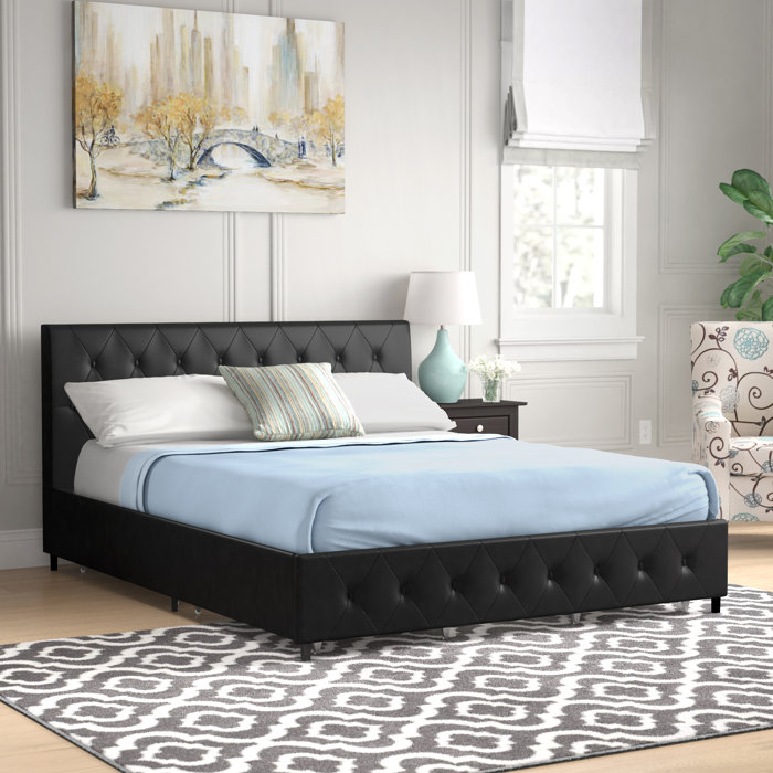 Three Posts Fareham Upholstered Storage Platform Bed Reviews