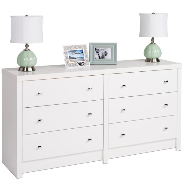 Tidworth 6 Drawer Double Dresser by Ebern Designs