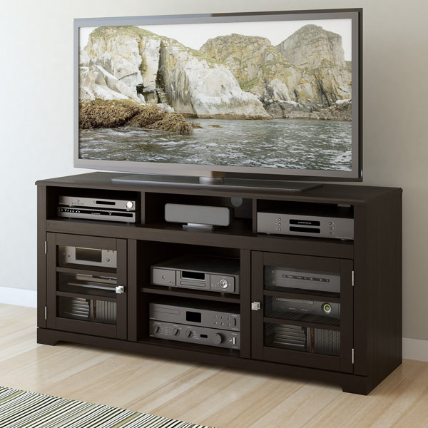 West Lake 60 TV Stand with Optional Fireplace by dCOR design