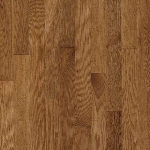 2-1/4 Solid Oak Hardwood Flooring in High Glossy Mellow by Bruce Flooring