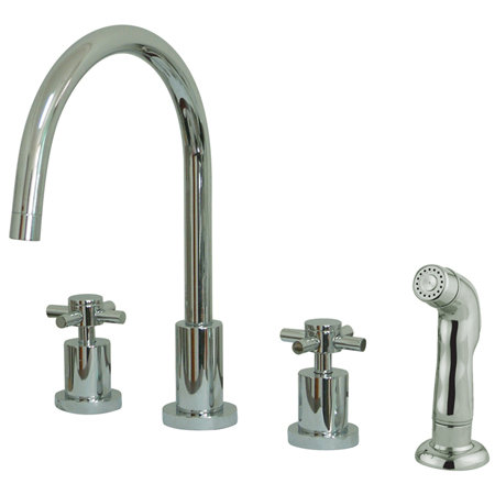 Elements Of Design South Beach Double Cross Handle Widespread