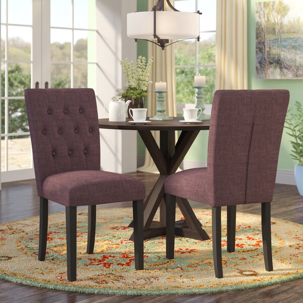 Kimmons Upholstered Dining Chair (Set Of 2) By Charlton Home