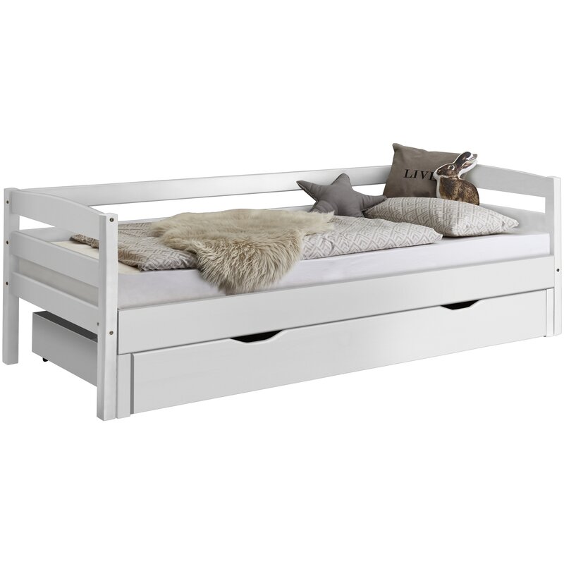 Harriet Bee Bruno European Single Bed Frame | Wayfair.co.uk