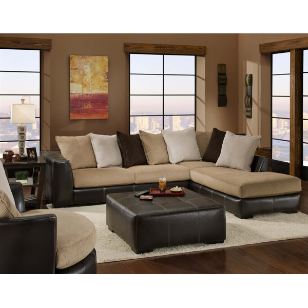 Lusty Right Hand Facing Sectional With Ottoman By Red Barrel Studio #2