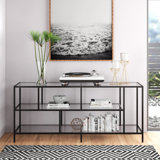 Modern Minimalist Tv Stands Allmodern This stand adds height to your tv viewing to keep you from twisting your neck, and its to get maximum viewing pleasure, this vivo black tripod stand features an exclusive 5 points for height adjustment with tilting mechanic and easy. modern minimalist tv stands allmodern