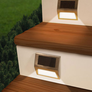 Sunstep Solar 1-Light Step Light (Set of 2)