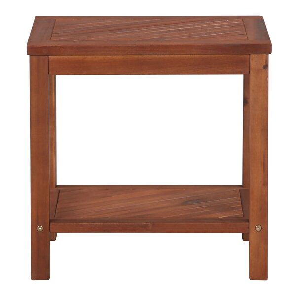 Review Vasquez Solid Wood End Table With Storage