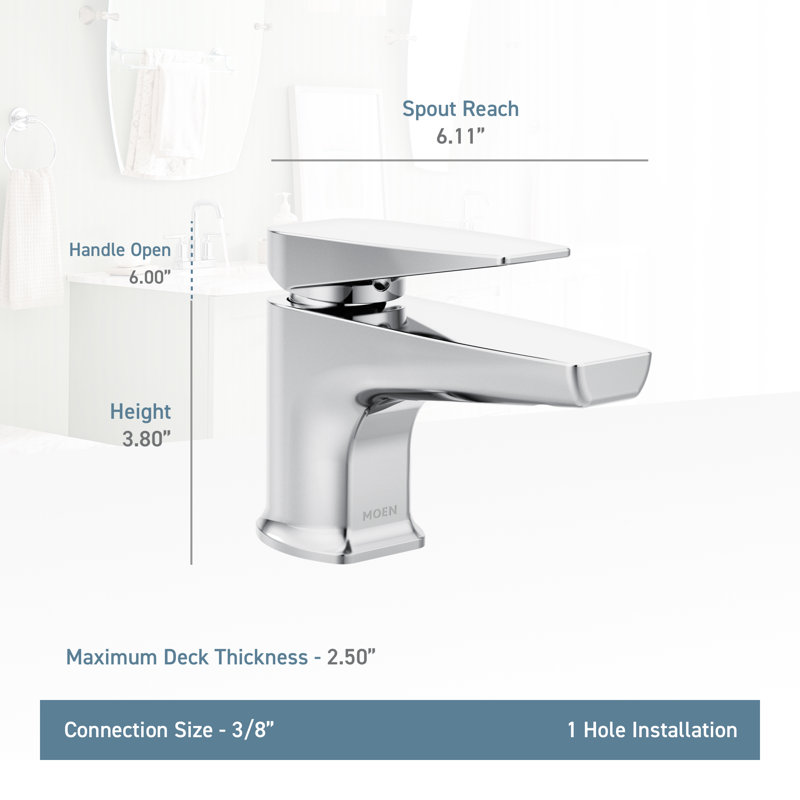 S8001 Moen Via Bathroom Faucet Wayfair