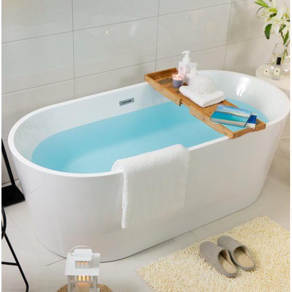 Luxury 67 x 32 Freestanding Soaking Bathtub by Luxier
