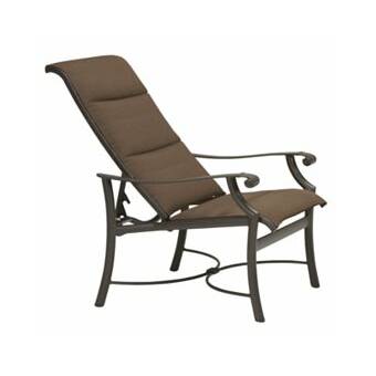 Tropitone Montreux Padded Sling Patio Chair Wayfair