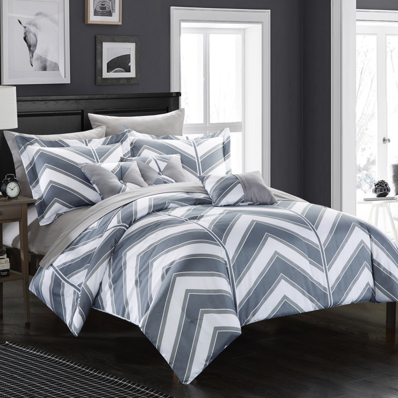 surfer reversible comforter set reviews allmodern surfer reversible comforter set reviews allmodern