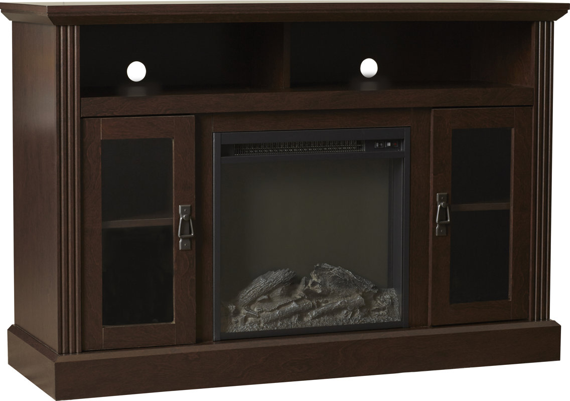 Darby Home Co Rosier 47" TV Stand with Electric Fireplace & Reviews