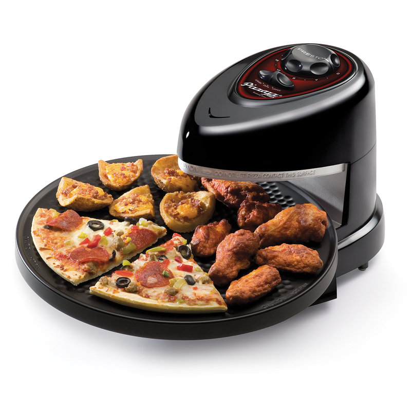 Presto Pizzazz Plus Rotating Pizza Oven 03430 Reviews Wayfair Ca
