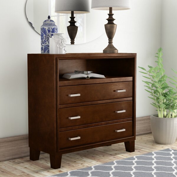 Deals Price Carpino 3 Drawer Bachelor's Chest