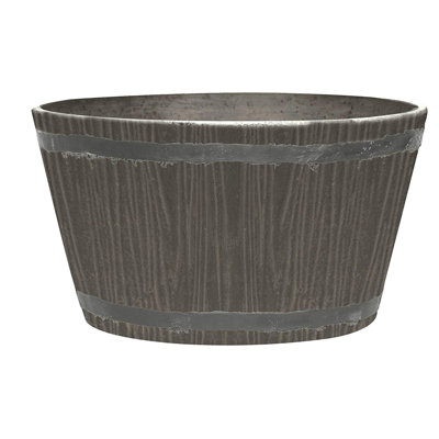 Stone Barrel Planter Happy Planter