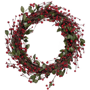 Outdoor Berry Wreath Wayfair Save