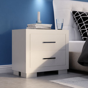 2 Drawer Nightstand by Wade Logan