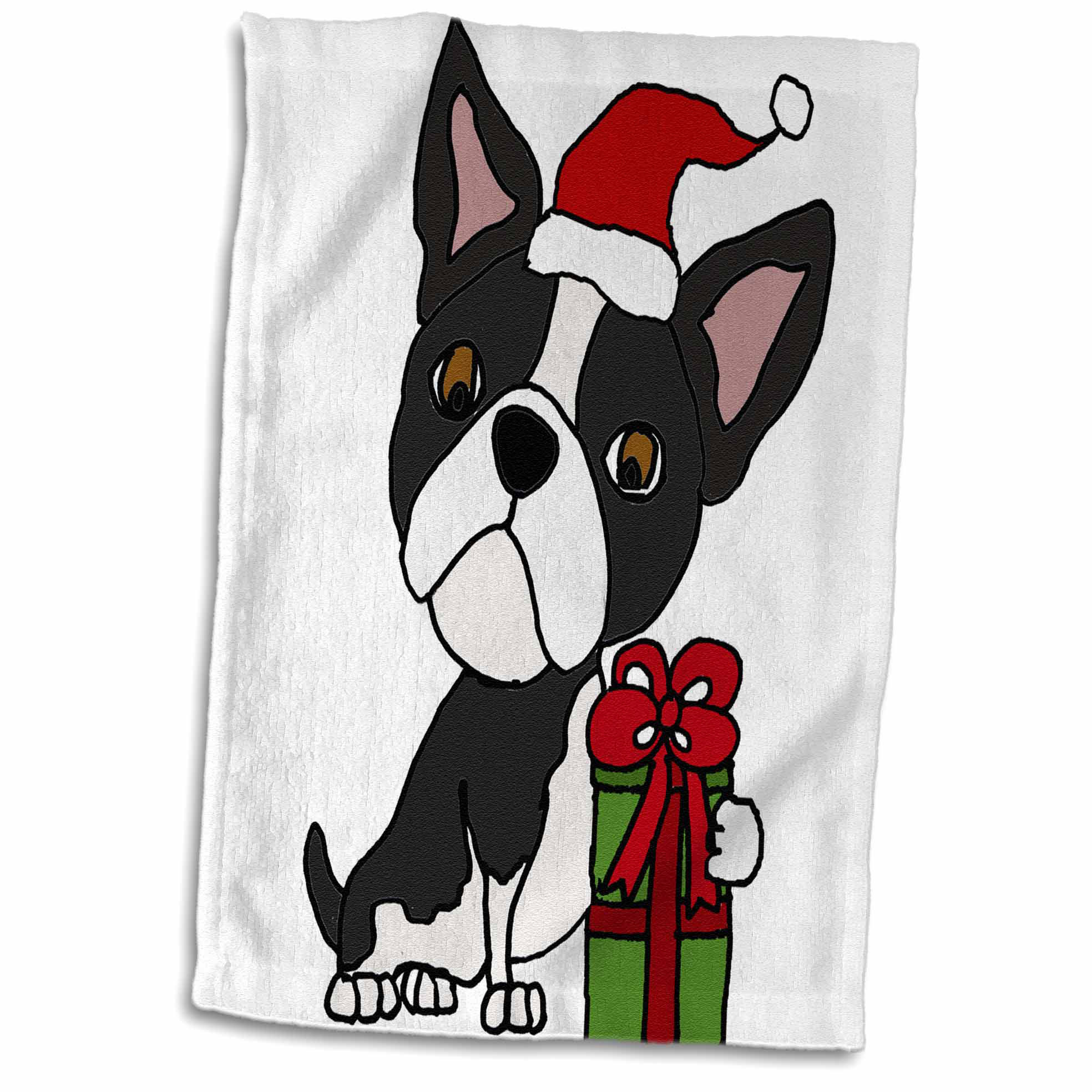 East Urban Home Unique Funny Cute Boston Terrier Dog With Unique Funny Cute Boston Terrier Dog