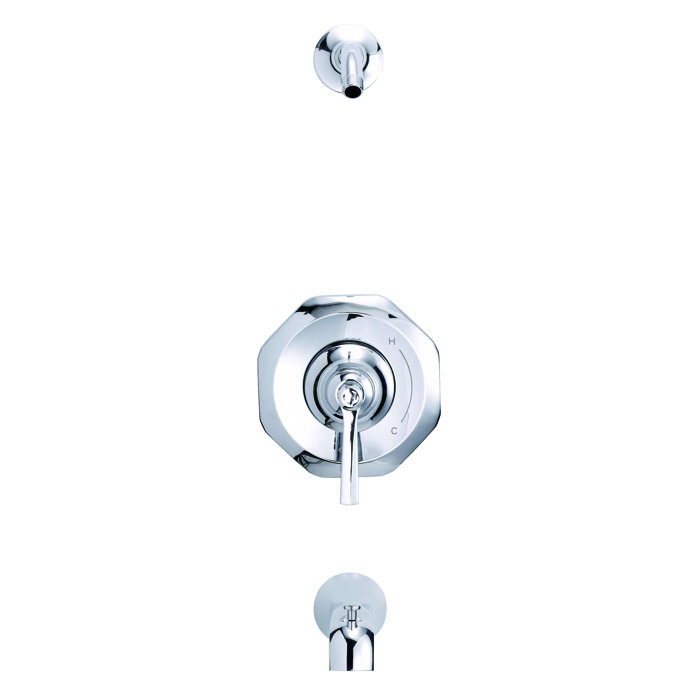 Danze Draper Diverter Tub And Shower Faucet With Trim Wayfair