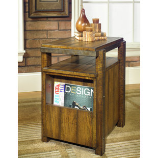 Side Table With Cabinet Wayfair Tafoya Cabinet End Table