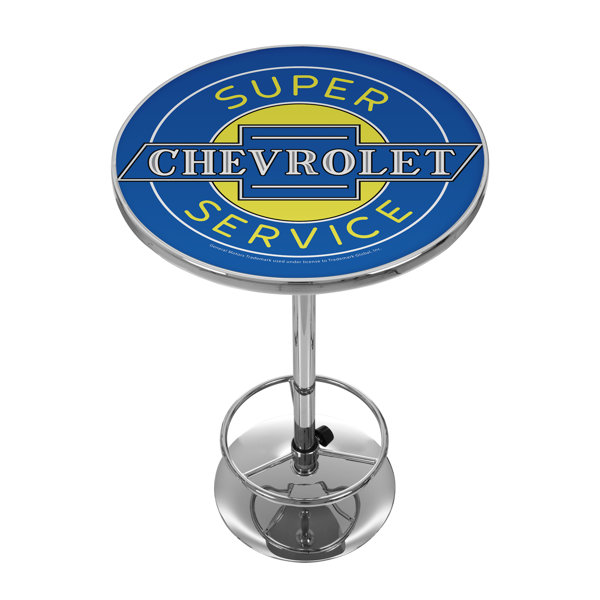 Chevy Super Service Pub Table By Trademark Global Sale