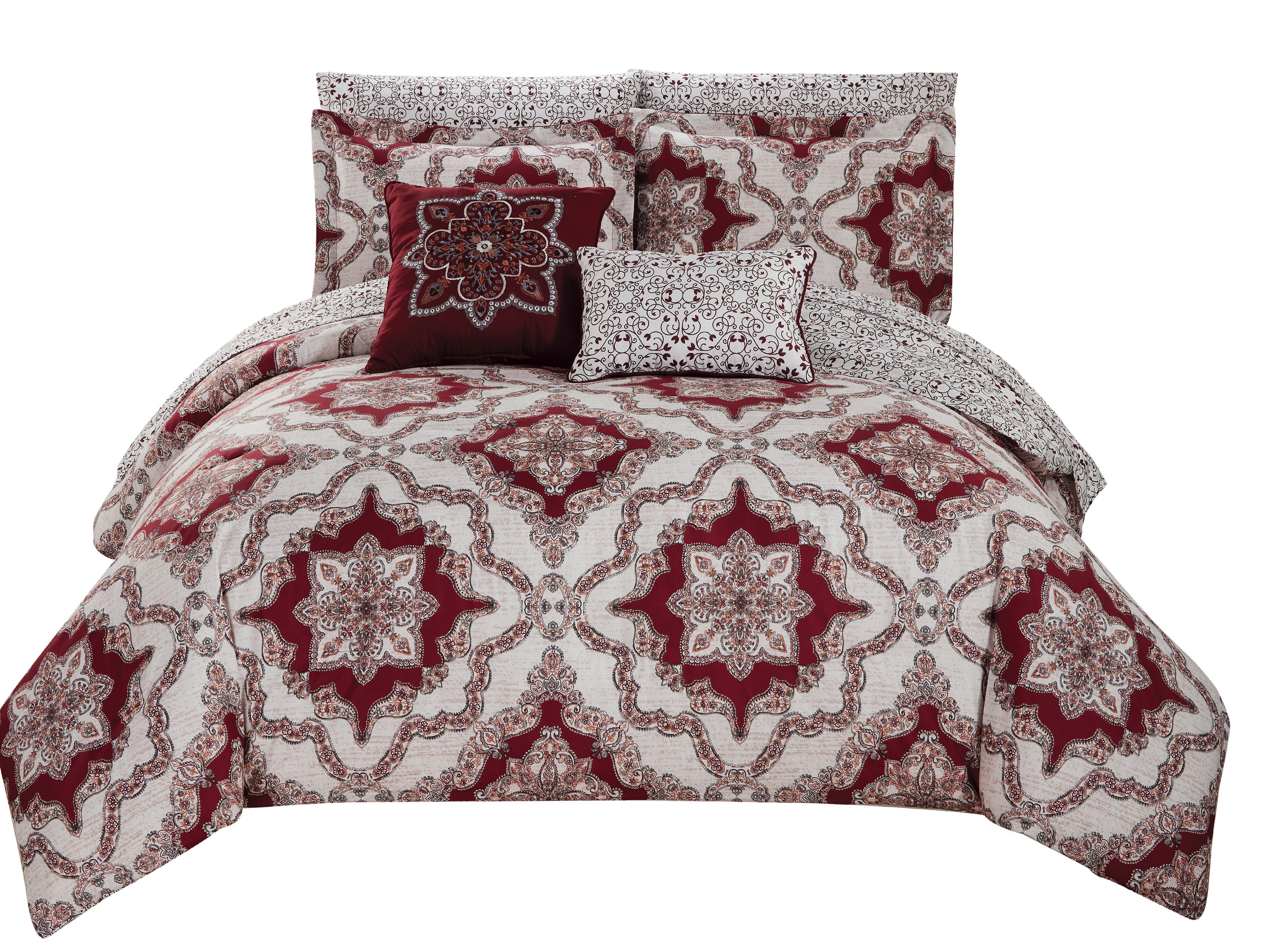 Latitude Run Lamy Reversible Comforter Set Wayfair