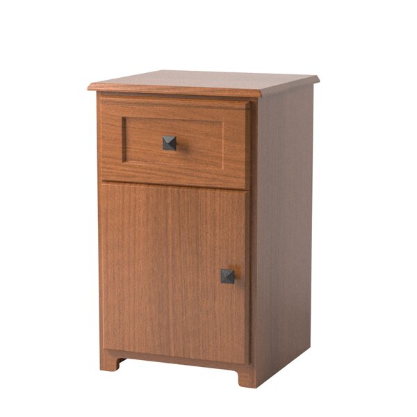 Best 1 Scottsdale 1 Drawer Nightstand Bedroom Furniture