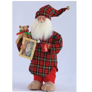 Night Shirt Santa Figurine