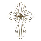 Large Metal Wall Cross Wayfair Ca