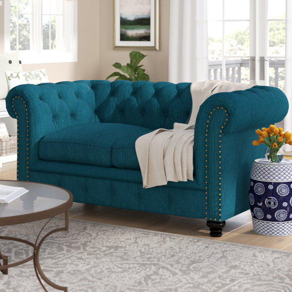 Lindstrom Chesterfield Loveseat By Darby Home Co Read Reviews