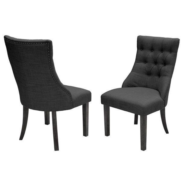 Royal Upholstered Dining Chair by Canora Grey Canora Grey