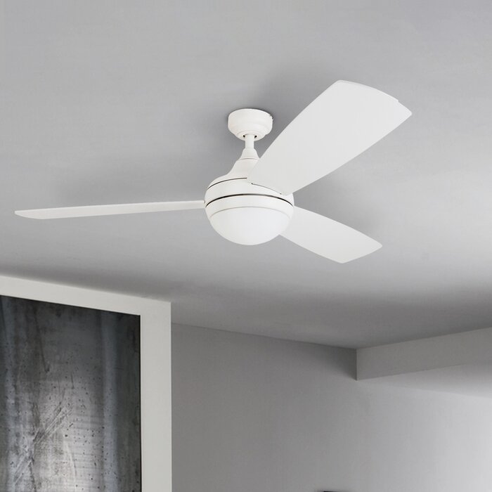 52 Alyce 3 Blade Ceiling Fan With Remote Control