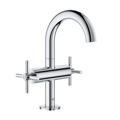 Grohe Wall Mount Bathroom Chrome Faucet
