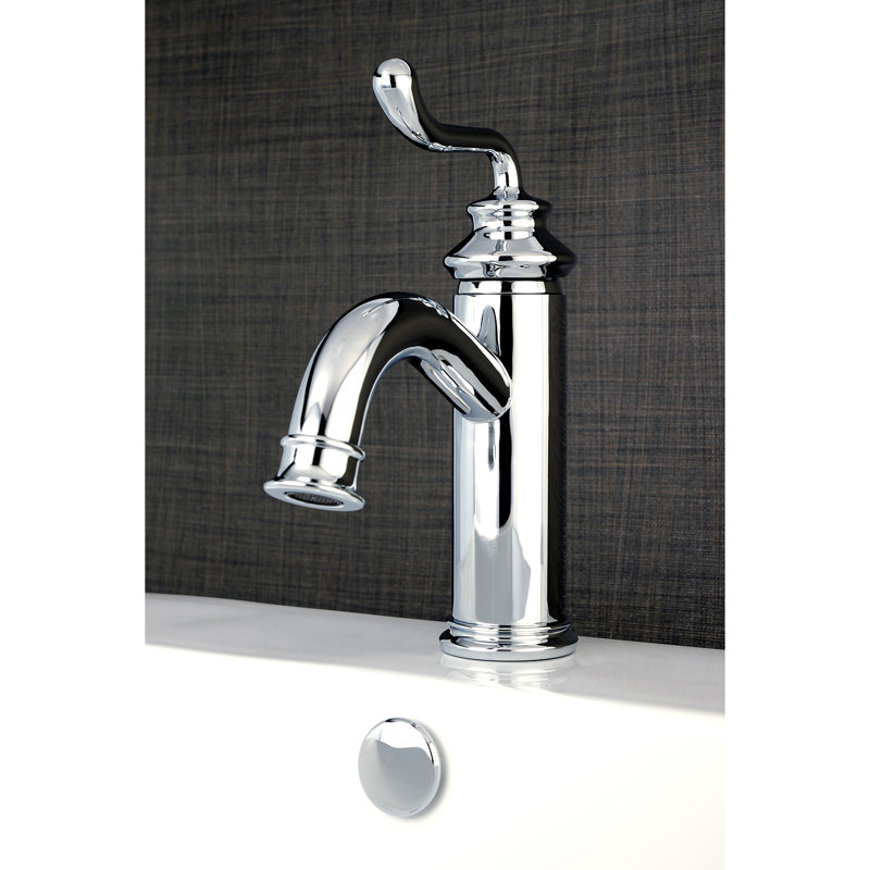 Kingston Brass Royale 1 Or 3 Hole Bathroom Faucet With Drain