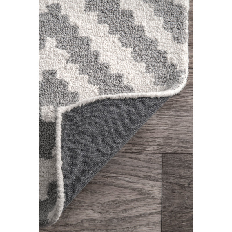 Obadiah Hand Woven Wool Gray Area Rug Reviews Joss Main Obadiah Hand Woven Wool Gray Area Rug
