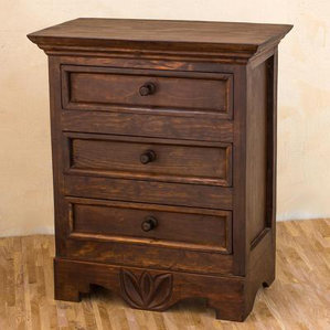 Bureau Lirio 3 Drawer Nightstand by No..